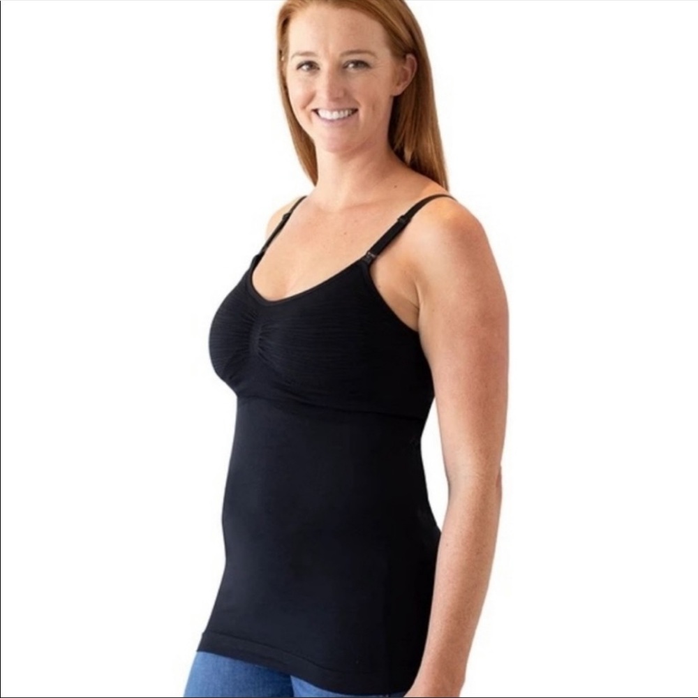 Kindred Bravely Sublime Hands Free Pumping Nursing Tank Black